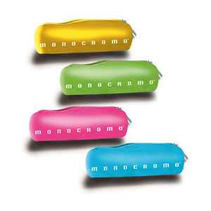 PIGNA - ÉTUI À CRAYONS FLASH MONOCHROME 20X6CM ASSORTI - Product Image 1