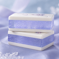Nouvel ensemble de Mahjong classique japonais transparent et frais pour Noël, tuiles en acrylique, design durable pour 4 joueurs - Divertissement des fêtes