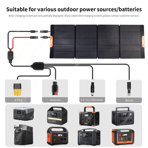 <b>Solar</b> Foldable 480W Foldable <b>Solar</b> Energy for <b>Solar</b> <b>Generator</b> Portable Power Station - Product Image 4