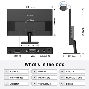 Koorui Nhà Máy <span class=keywords><strong>1080P</strong></span> LCD PC Màn Hình IPS Màn Hình 15 22 24 27 Inch Máy Tính Màn Hình Máy Tính Để Bàn Hiển Thị Cho Văn Phòng Chơi Game Cá Nhân Sử Dụng - Product Image 4