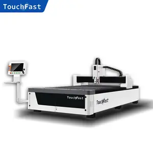 Touchfast Factory price high accuracy IPG laser generator cnc fiber laser cutting machine