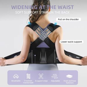 Corrector de Postura VBOSi de 1 Pieza, Moldeador Corporal, Soporte Lumbar Ajustable para Trabajadores de Oficina con Hombros Caídos - Product Image 2