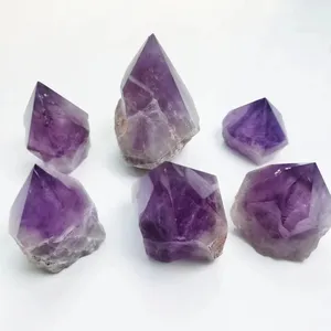 New Product Natural Crystal Specimen Raw Amethyst Rough Amethyst Point