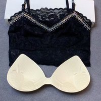 Top de tirantes de látex 521 con encaje y malla, estilo celebridad de internet, top de tubo de una línea para mujer