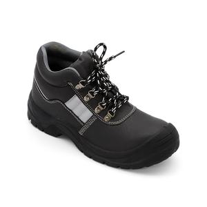 Scarpe di sicurezza da uomo nere impermeabili per lavoro con puntale in acciaio per campo edile - Product Image 3