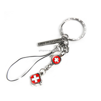 Svizzera I Turisti Regalo Campanelli eolici Pendente Edelweiss Svizzero Portachiavi Souvenir