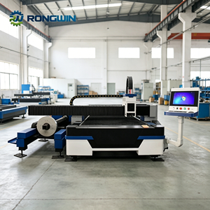 Machine de découpe laser à fibre de haute précision pour tubes métalliques et tuyaux industriels, prend en charge le chargement automatique et la découpe rapide - Product Image 4