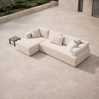 Sink in Comfort Cloud Couch Ecksofa mit Plüsch-Lounge-Charakter, inspiriert vom Cloud-Sofa und modernen Bubble-Sofa