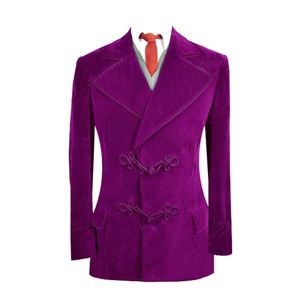 New 2025 <strong>Velvet</strong> Smoking <strong>Jackets</strong> Tailored Made Formal Tuxedos Loose Vintage Coat Retro <strong>Dinner</strong> Prom Men Suits Blazer1 <strong>Jacket</strong> Only - Product Image 2