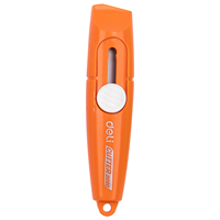 Cutter de précision Deli E2020 de haute qualité et durable, couteau utilitaire en acier inoxydable, couteau manuel pour la découpe