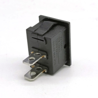 Sakelar Rocker Mini 250VAC SPST IP53 Pemasangan PCB untuk Penggunaan Industri & Otomotif