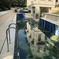 Piscina Exterior Intex de Acrílico Ultra Transparente de 80 mm y 100 mm de Espesor con Alta Resistencia a la Flexión