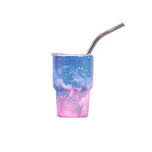 Copo de Viagem Isolado em Aço Inoxidável com Estampa de Leopardo, Mini Tumbler de 3oz para Shot <span class=keywords><strong>Glass</strong></span> - Product Image 3
