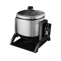 Robot Masak Otomatis untuk Restoran Komersial, Wok Chef Robot Pemutar Cerdas, Mesin Masak Otomatis, Robot Masak Pintar untuk Hotel
