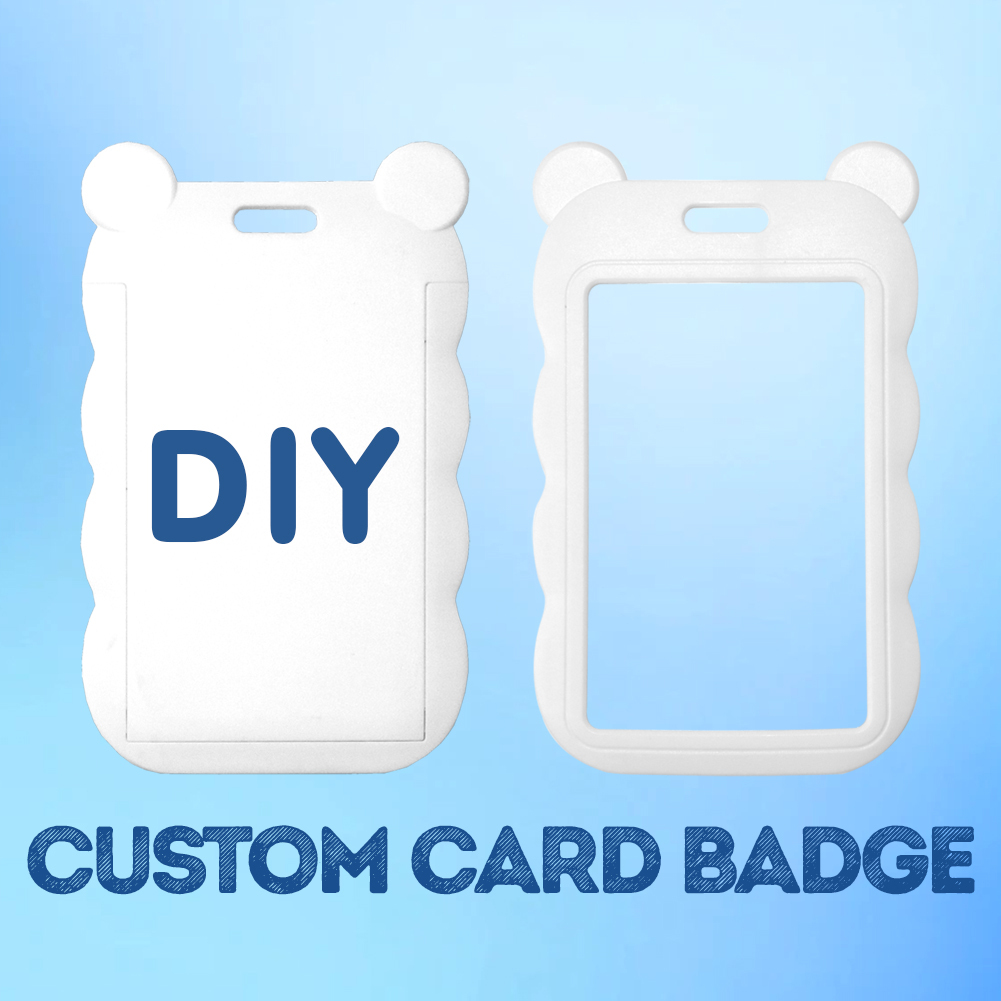 CUSTOM Lovely Cartoon Card Case Cover Campus Plastic Anti-Lost Phone Neck Lanyards Promotional Satin Card Holder Accessories Image 3