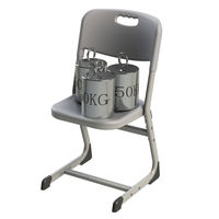 Fournitures scolaires de haute qualité Bureau d'étudiant et chaise avec structure métallique