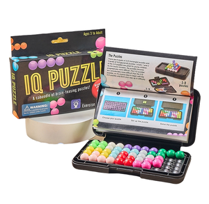 <span class=keywords><strong>IQ</strong></span> Puzzler <span class=keywords><strong>Pro</strong></span> Boost ของเล่นเสริมพัฒนาการทางการศึกษา ทำจากพลาสติก สำหรับเด็กอายุ 5-7 ปี เหมาะสำหรับทุกเพศ ช่วยเสริมสร้างตรรกะและการแก้ปัญหา พร้อมความท้าทาย 2 มิติ/3 มิติ มากกว่า 200 แบบ - Product Image 1