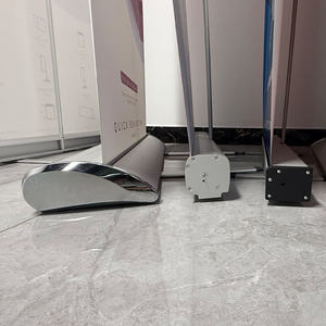 4.2kg Premium ampia Base in lega di alluminio Standard 80X200 <span class=keywords><strong>Roll</strong></span> <span class=keywords><strong>up</strong></span> Banner pubblicitario Display retrattile Pull <span class=keywords><strong>up</strong></span> Banner Stand - Product Image 2