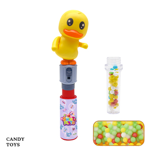 Jouet en plastique ABS jaune en forme de canard de dessin animé PLATO pour enfants avec des mouvements de danse et des sons - Cadeau surprise créatif promotionnel - Product Image 4