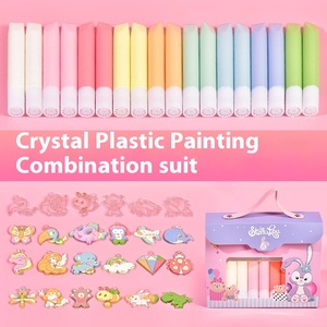 Kit Fai-da-Te per Bambini: Tavola da <span class=keywords><strong>Disegno</strong></span> per Pittura con Sabbia, Pittura con Colla, Ruota dei Cristalli, 6 Pigmenti, Unisex - Product Image 2