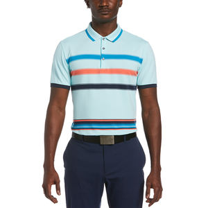 Ropa de golf que absorbe la humedad para hombre OEM, todos los polos de punto de piqué de poliéster 100% sublimación, logotipo personalizado - Product Image 3