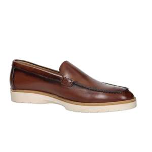 Mocassins en cuir pour homme Gino Tagli, taille 41, talon de 2,5 cm, semelle intérieure EVA rembourrée, semelle extérieure en caoutchouc, toutes saisons, Italie - Product Image 2