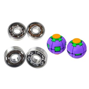 Open Type 608 Bearing 3D Printed Ball Bearings Galvanized Bearing Toy Bearing Decompression Pok&eacute; Ball Bearing 8*22*7mm