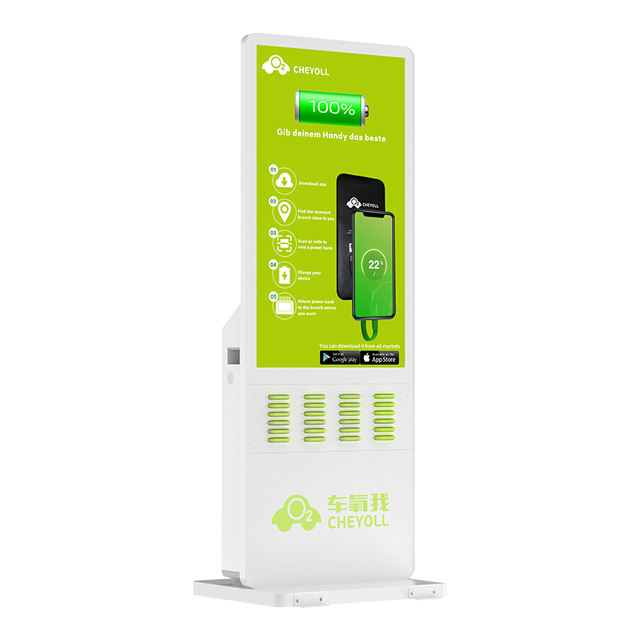 Outdoor Shared Mobile Power Rental Station Mobile Phone Charging Battery Kiosk Shared Power Bank Customization