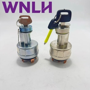 WNLH 22B-06-11910 08086-20000 สวิตช์จุดระเบิดพร้อมกุญแจสำหรับรถขุดตีนตะขาบโคมัตสุ PC200-7 PC200-8 PC360-7 22B-06-11910 - Product Image 5