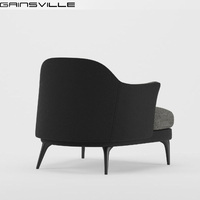 Fauteuil individuel design moderne, style minimaliste décontracté pour salon, pour la maison
