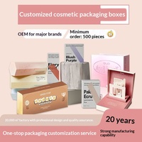 Boîtes cosmétiques personnalisées pour avion, logo imprimé en couleur, boîte d'emballage express pour soins de la peau en carton ondulé E-Flute extra-résistant, commande personnalisée acceptée