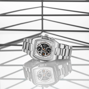 REWARD 812264M Quartz Steel Strip Luxury <b>Watch</b> Large Dial <b>Waterproof</b> Calendar Chronograph Luminous <b>Mens</b> <b>Watches</b> Reloj Hombre - Product Image 2