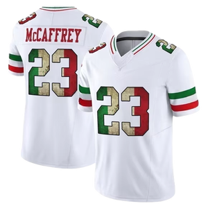 2025 2026 Mexiko New Stitched American Football Trikots Großhandel 23 McCaffrey 13 Purdy 85 Kittle 80 Reis 54 Warner Do Custom - Product Image 3
