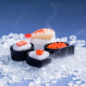 Mini-sushi simulé en gros pour maison de poupée, décorations alimentaires, <span class=keywords><strong>cuisine</strong></span> japonaise, accessoires miniatures - Product Image 3