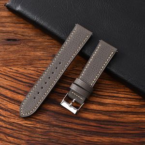 Correa de Reloj Upro de Cuero Genuino de Lujo, 18mm 19mm 20mm 22mm, Correa de Reloj Vintage de Cuero Vacuno Suave para Hombre y Mujer, Correa de Repuesto - Product Image 5