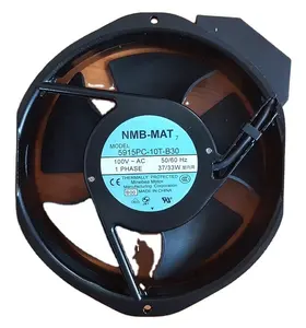 NMB 5915PC-10T-B30-B00 5915PC-10T-B30 100V AC 0.44A 33W 172X150X38mm 212CFM 3200RPM rulman eksenel soğutma fanı