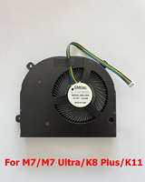 Ventilateur de refroidissement CPU de remplacement pour Mini PC GMKtec M7/K8 Plus/K11 DC5V/0.5A 4PIN, nouveau ventilateur de refroidissement pour ordinateur portable, mini ventilateur
