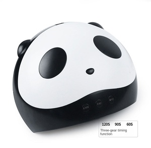 Vente flash Nouveauté <span class=keywords><strong>Lampe</strong></span> à ongles portable rechargeable professionnelle UV LED 36W en forme de panda mignon en plastique pour le séchage du gel - Product Image 5
