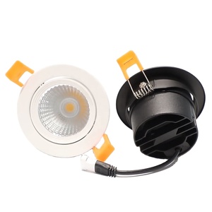 Spot encastré orientable COB DOB Or Noir Blanc 7W 10W 15W avec logo OEM pour projets immobiliers et résidentiels - Product Image 4