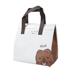 Wholesale Disposable Takeaway Insulation Bag Insulated Take Away Bag Portable Cooler Bag - Product Image 4
