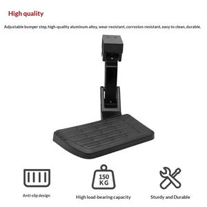 Estribo Lateral Retráctil para Puerta Trasera, Compatible con GMC Sierra 1500 y Chevrolet Silverado 1500, Modelos 2019-2024 - Product Image 2