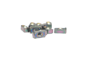 Inserto de Carburo de Tungsteno con Recubrimiento Nano Rainbow para la Industria de Fabricación de Moldes en EE. UU., Inserto de Corte Indexable de Doble Cara - Product Image 4