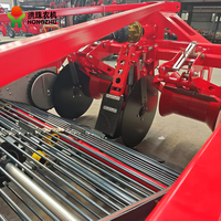Récolteuse de pommes de terre et de maïs à rang unique durable, en acier robuste, pour tracteurs de 30 à 120 CV, de type suspendu, marque HONGZHU, pour l'agriculture