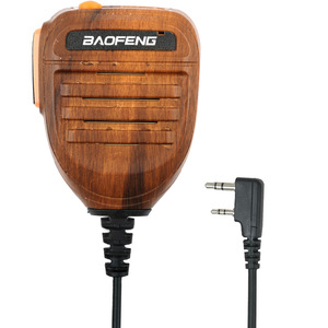 Baofeng Handheld <b>Microphone</b> For Walkie Talkie With 2 Pin Connector Communication Accessory - Product Image 1
