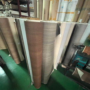 Hạt gỗ phải đối mặt ván ép MDF chất lượng cuộn MDF gỗ doorskin tự dính ngâm tẩm Decal melamine giấy - Product Image 2