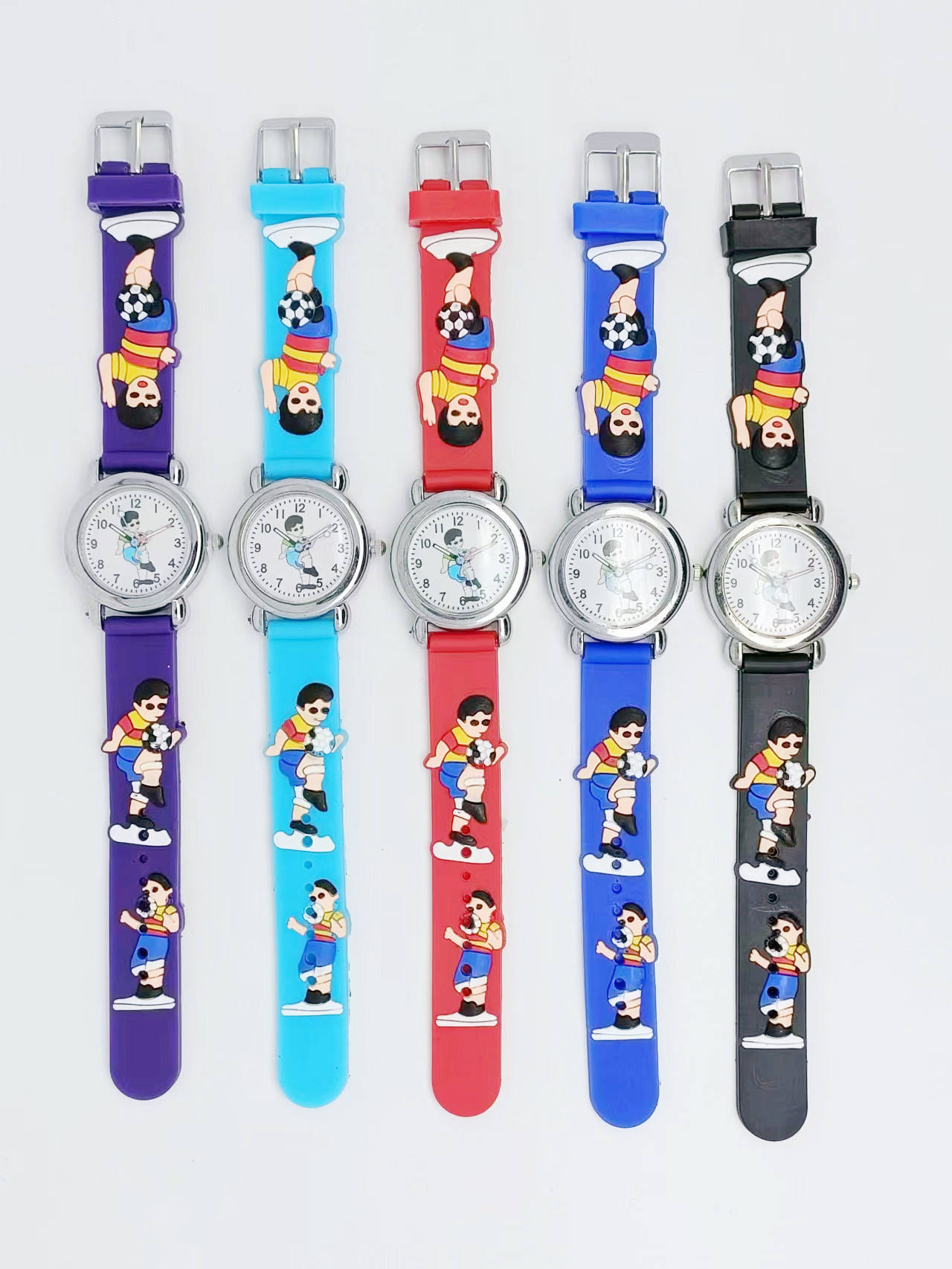 Kids Analog Watch 3D Cartoon Wrist Watch for Girls Boys