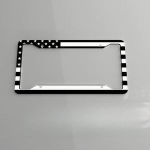 Marco de Matrícula Estadounidense con Impresión UV Personalizada, Soporte Duradero para Placas de Automóvil para América del Norte, Regalo Promocional Automotriz - Product Image 2