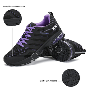 <span class=keywords><strong>Zapatillas</strong></span> Deportivas Transpirables para <span class=keywords><strong>Mujer</strong></span>, con Amortiguación de Aire, para Caminar, Entrenar, Trotar, Gimnasio, Moda - Product Image 6