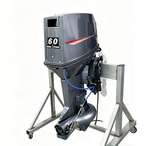Moteur hors-bord à jet 2 temps de 9,9 CV à 40 CV, refroidi par eau, avec commande par timon, compatible avec les moteurs de bateau d'origine - Vente flash - Product Image 4