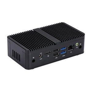 คอมพิวเตอร์ตั้งโต๊ะ Qotom Q10500C รุ่น Q10511C/Q10521C/Q10621C-S11  แบบ Quad Cores J4105 J4125 แรมในตัว 4GB  พร้อม MSATA SSD และพอร์ต USB 4 ช่อง - Product Image 4